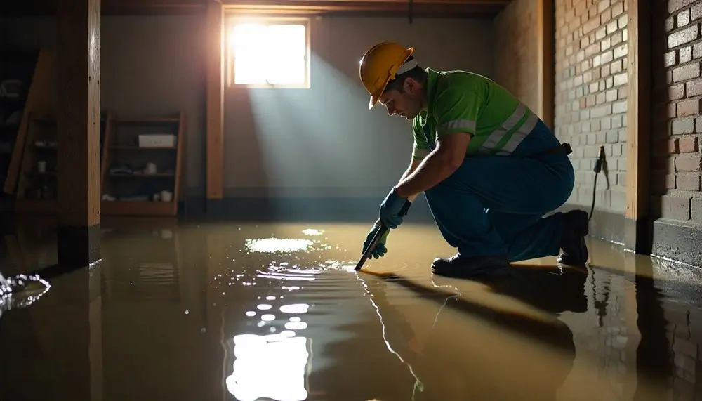 Professional water damage restoration services in Rappahannock Academy, VA